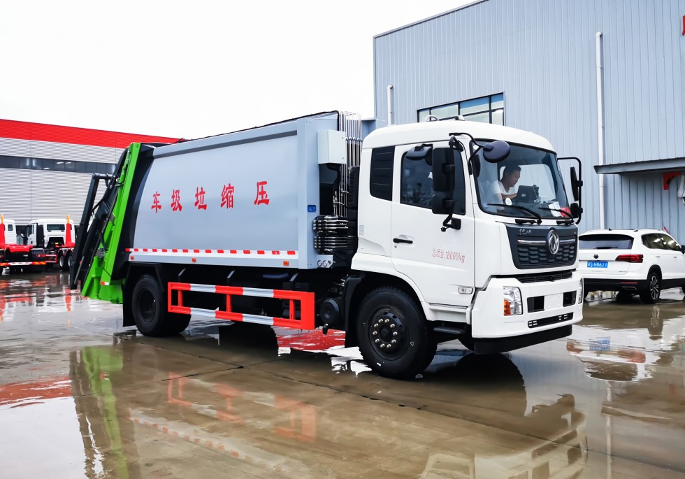 東風天錦18方壓縮垃圾車 東風天錦18方壓縮垃圾車