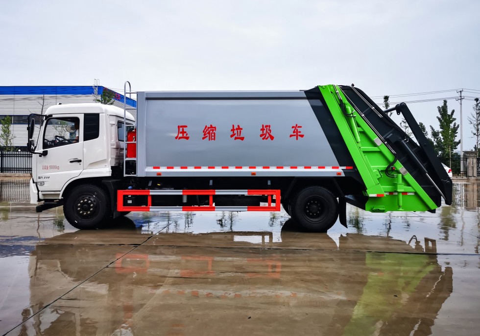 東風天錦18方壓縮垃圾車 東風天錦18方壓縮垃圾車