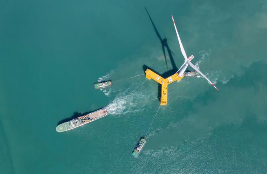 深遠(yuǎn)海漂浮式風(fēng)電項目